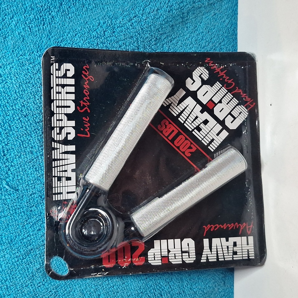 Hand Grips, Hand Strengthener, Handgrippers 200 lb, NEW
